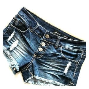 Denim shorts juniors size 5